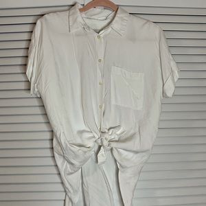 Loft white shirt